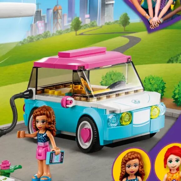 Lego Brand New Friends Olivia's Electric Car 41443 Vehicle - Picture 6 of 10